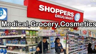 Canada’s Medical,Grocery And Cosmetics Store.Shoppers Drug Mart.Hum free medicine kese lety hain?