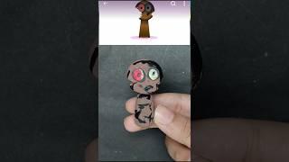 I made Sprunki mou Horror #clay art#shorts #ytshorts #viral #sprunki