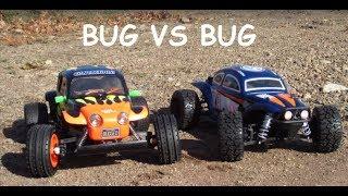 tamiya blitzer beetle vs  kyosho mad bug