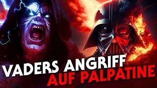 So mächtig war Vaders letzter Angriff auf Palpatine