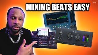 Mixing Beats THE EASY WAY - MPC X Beat Making Tutorial (BACKWARDS MIXING)