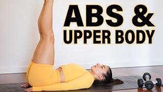 Treino Para Tonificar | Abs & Upper body // Bárbara Almeida