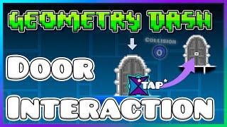 How to make INTERACTIVE DOORS | Geometry Dash 2.2 Editor Tutorial