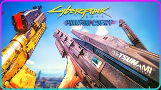 Phantom Liberty - All 52 Iconic Weapons Showcase Cyberpunk 2077