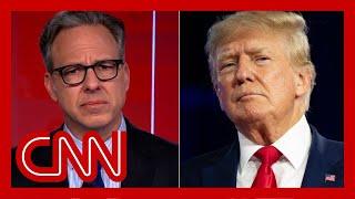 'That's just deranged: Tapper reacts to new testimony about Donald Trump