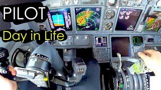 A Day in Life as an Airline Pilot | The Awesome Trip on B737 Motivation [HD]