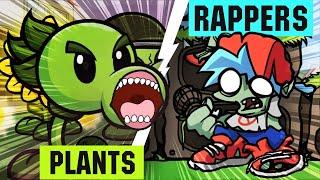 РАСТЕНИЯ ПРОТИВ ЗОМБИ РЭПЕРА \ FRIDAY NIGHT FUNKIN' VS Plants vs. Rappers  (FNF PVZ Mod/Zombies) FBG