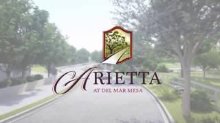 Arietta New Homes - Del Mar Mesa San Diego