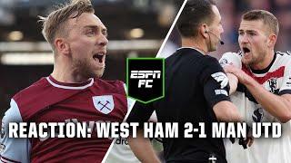 ‘A CRIME!’ Did VAR get West Ham’s game-winning penalty vs. Manchester United WRONG? | ESPN FC