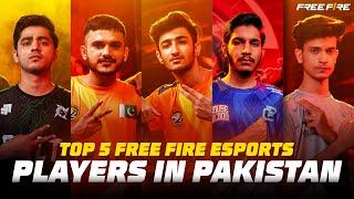 Top 5 Esports Players of All Time | Free Fire Esports Pakistan