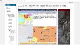 AVC Armenian history course demo EN
