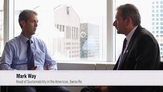 Mark Way, Head of Sustainability in the Americas for Swiss Re