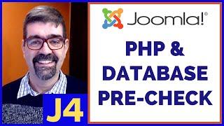 Pre-Update Check for Joomla 4 - Required PHP and Database Settings