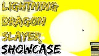 [Shenron Exclusive] Lightning Dragon Slayer Showcase! | Project X | ROBLOX