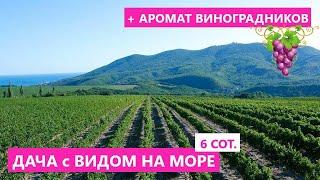 Жилая Дача с Видом на Чёрное море | Новороссийск - центр - 6 соток | Напротив Ароматные виноградники