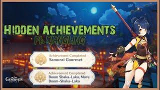 Hidden Achievements - Inazuma ft. Xiangling - Genshin Impact