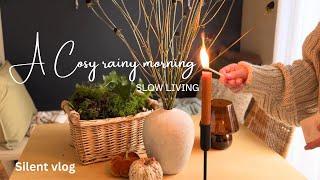 35. A Peaceful & Cozy Morning. Forest Walk, Easy Christmas DIY & Chocolate Pine Cones. Slow living.