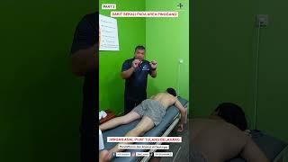 SAKIT SEKALI PADA AREA PINGGANG - KAKI PANJANG SEBELAH PART 2
