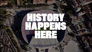 FC Barcelona_here is only one place to relive an unforgettable season #CampNouExperience