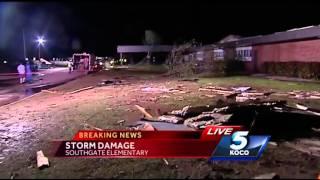 Southgate Elementary School takes heavy tornado damage