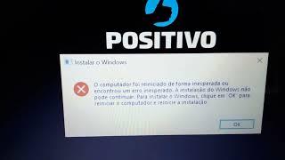 [ RESOLVIDO! ] O computador foi reiniciado de forma inesperada ou encontrou um erro inesperado