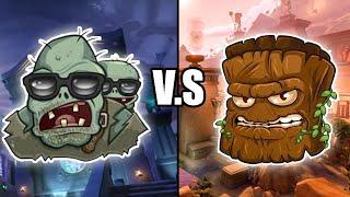 Big Stump vs Giga Gargantuar | Plants vs Zombies Garden Warfare 2