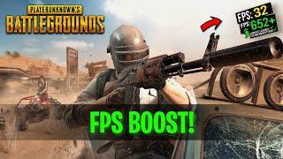 PUBG PC: Ultimate FPS Boost for Low End PCs! (2024)