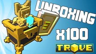 Trove Opening 100 Leaderboard Reward Chests - Free 3 Day Patron Pass and many Dragon coins?