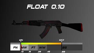 CSGO AK-47 | Redline - Skin wear/float