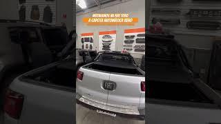 FIAT TORO COM A CAPOTA AUTOMÁTICA KEKO NA DK136 ACESSÓRIOS AUTOMOTIVOS #picape #fiattoro #pickup