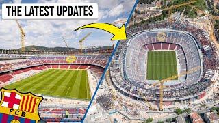 Camp Nou Construction Update (June 4, 2025)