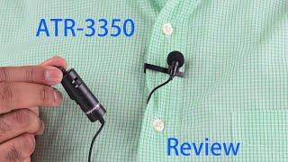 Audio Technica ATR 3350 Lavalier Microphone Review | and Test