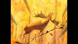 Autumn, moose (Painting to 3d)