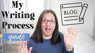 My Writing Process on How to Write a Blog Post | learn how I write an SEO blog post in a few hours