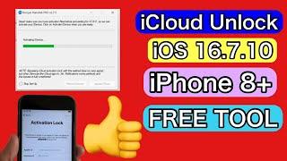 FREE iCloud Bypass iPhone 8,8+ and Change SN iOS 16.7.10