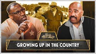 Steve Harvey & Shannon Sharpe On Growing Up In Country & Going To Bathroom Outside | Ep. 78