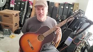 Recording King RPS9 TS Parlour Guitar