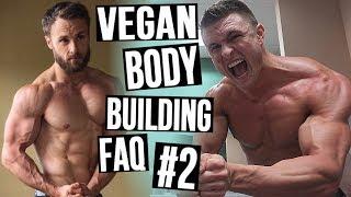 Vegan Bodybuilding FAQ #2 | Is Bulking Expensive? Creatine? Meal Timing? (ft. Simnett Nutrition)