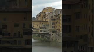 Ponte Vecchio – Florence’s Golden Bridge  #PonteVecchio #FlorenceItaly #GoldenBridge #ArnoRiver