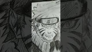 before vs after #artist #shortfeed #shorts #naruto #skech