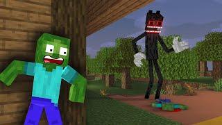 Monster School : TINY MONSTERS vs CARTOON CAT - Minecraft Animation