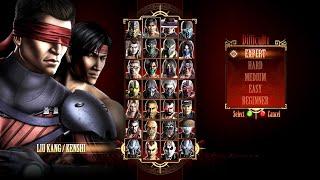 Mortal Kombat 9 - Expert Tag Ladder (Liu Kang & Kenshi) 3 Rounds | No Losses Gameplay@(1080p)60ᶠᵖˢ 