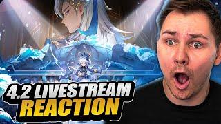 4.2 LIVESTREAM REACTION (BEST UPDATE YET) | Genshin Impact