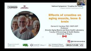 Effects of Creatine Monohydrate on Aging Muscle, Bone & Brain - Prof. Darren Candow, PhD