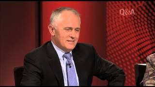 Q&A 25/02/13 - Malcolm Turnbull & Bob Carr Leadership Digs