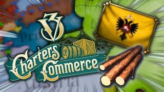 Introducing 1.9 Charters of Commerce || Russia START to Corner the Wood Market (NEW TRADE!)