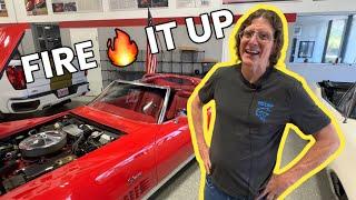 LIVE - Firing up the 1970 Corvette Stingray 454! Hear What is Sounds Like! #1970corvette #c3