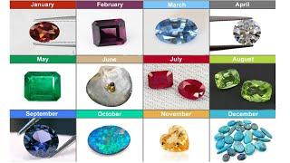 Birthstones by Month | What Your Birthstone | GB Trade Key