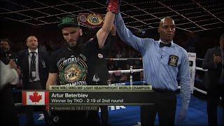 Artur Beterbiev vs Joe Smith Highlights Full HD | Артур Бетербиев – Джо Смит все нокдауны и нокаут!