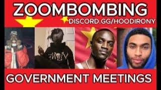 ZOOMBOMBING GOVERNMENT MEETINGS COMPILATION #1 (discord.gg/thugshake)